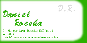 daniel rocska business card